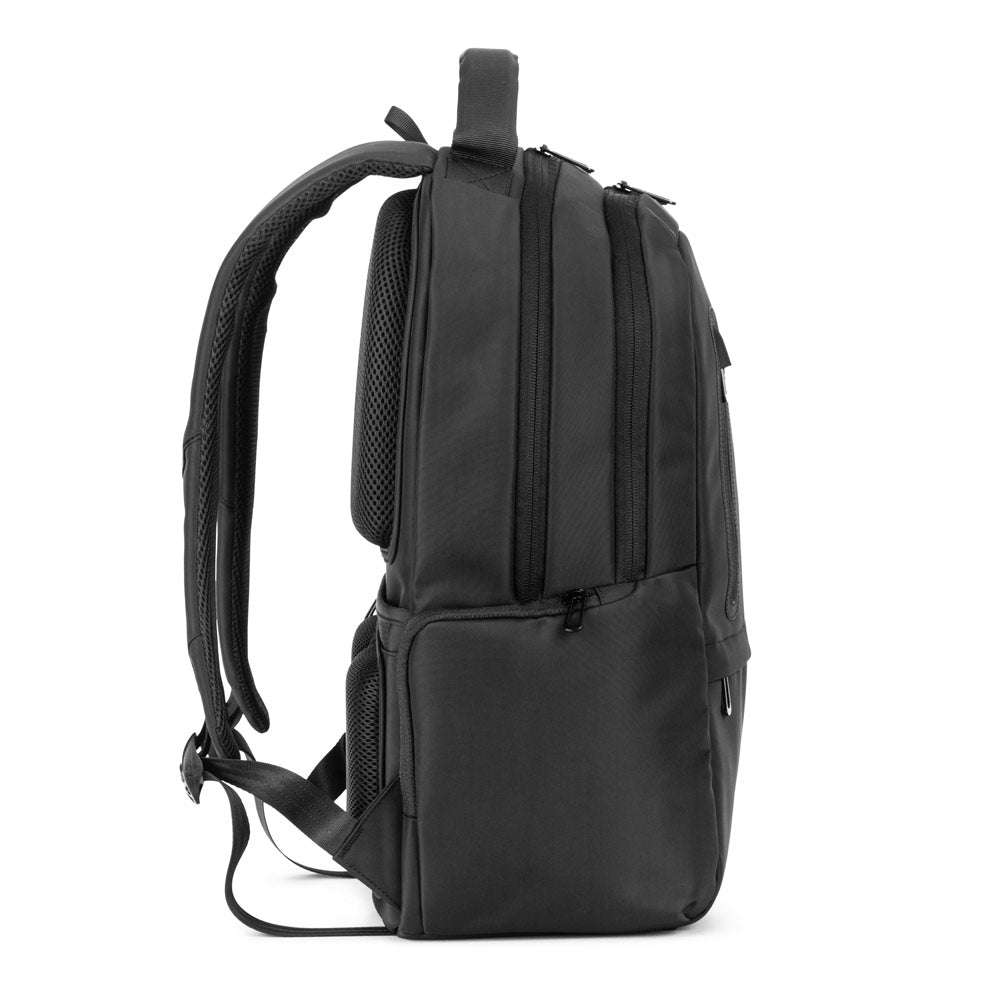 Boston Solid. 17" Laptop Rucksack Made From 150D Nylon With 2 Padded Compartments