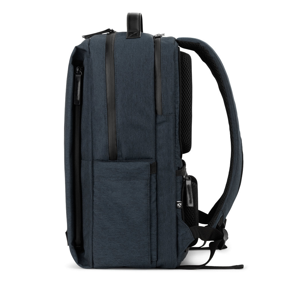 Glasgow. Laptop Rucksack (17") Made From High-Density 600D Recycled Polyester (20L)