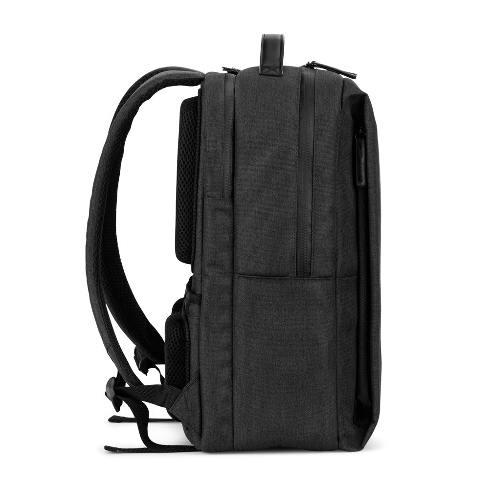 Glasgow. Laptop Rucksack (17") Made From High-Density 600D Recycled Polyester (20L)