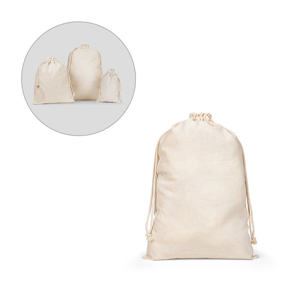 Giftwrap L. Large 100% Cotton Bag (120 G/M²)