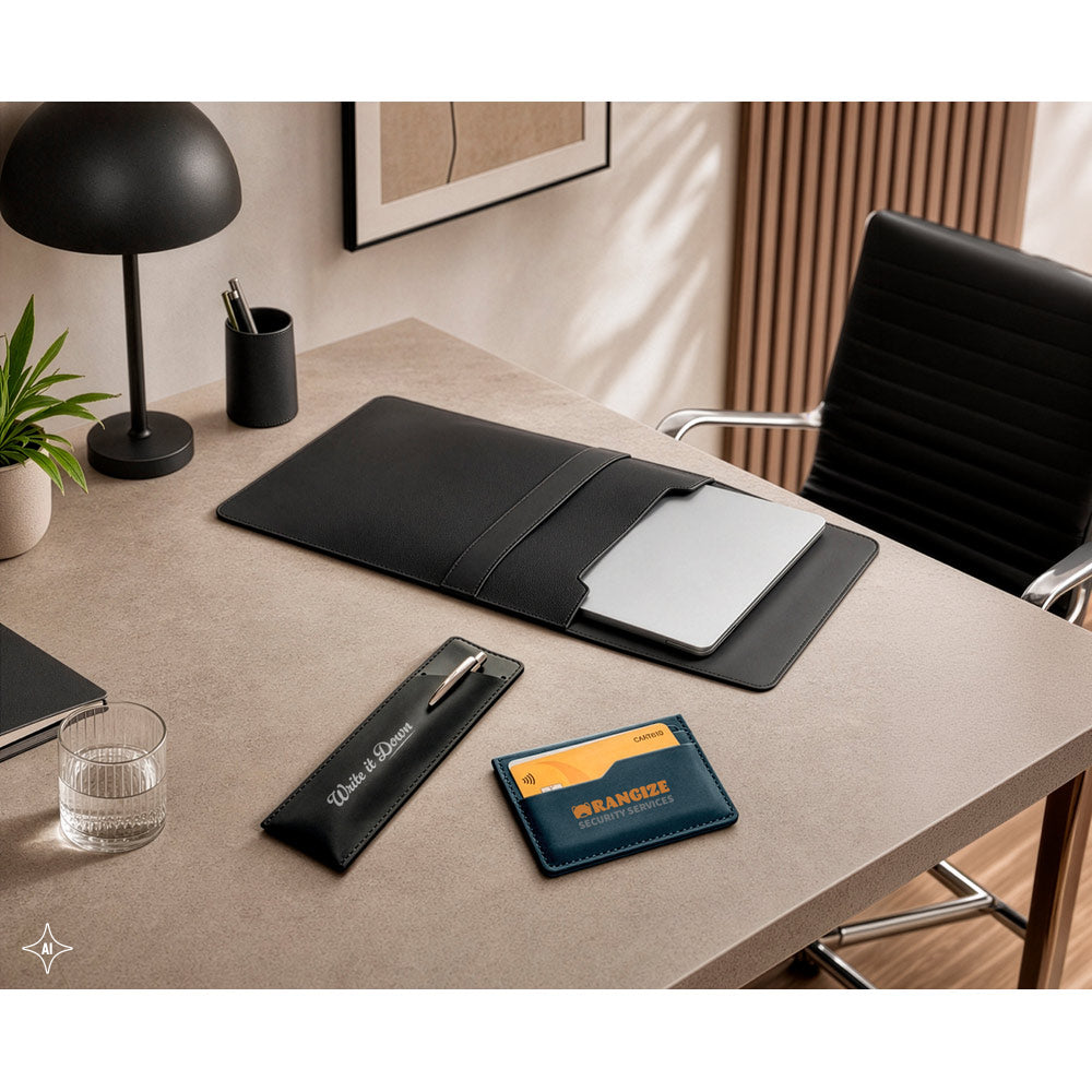 Venture Notebook. Pu Cover For Notebooks Up To 14"