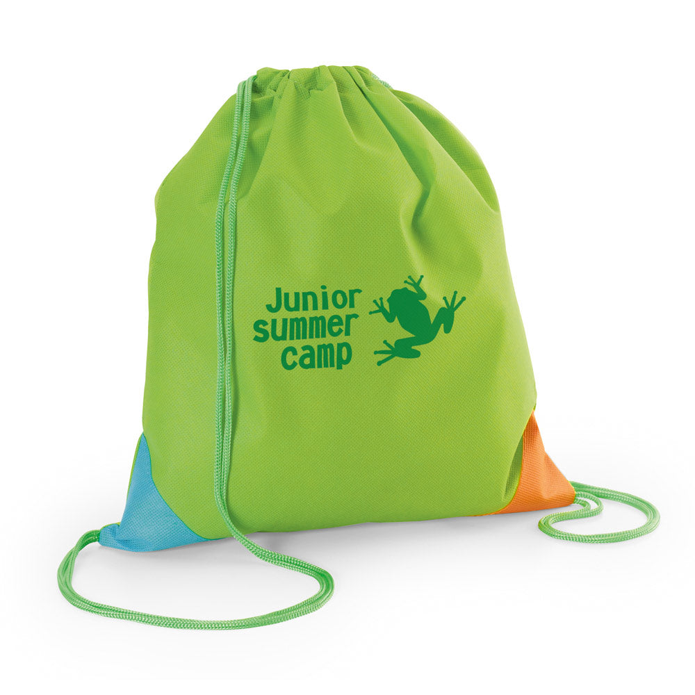 Bissaya. Colourful Non-Woven Drawstring Bag (80 G/M²)