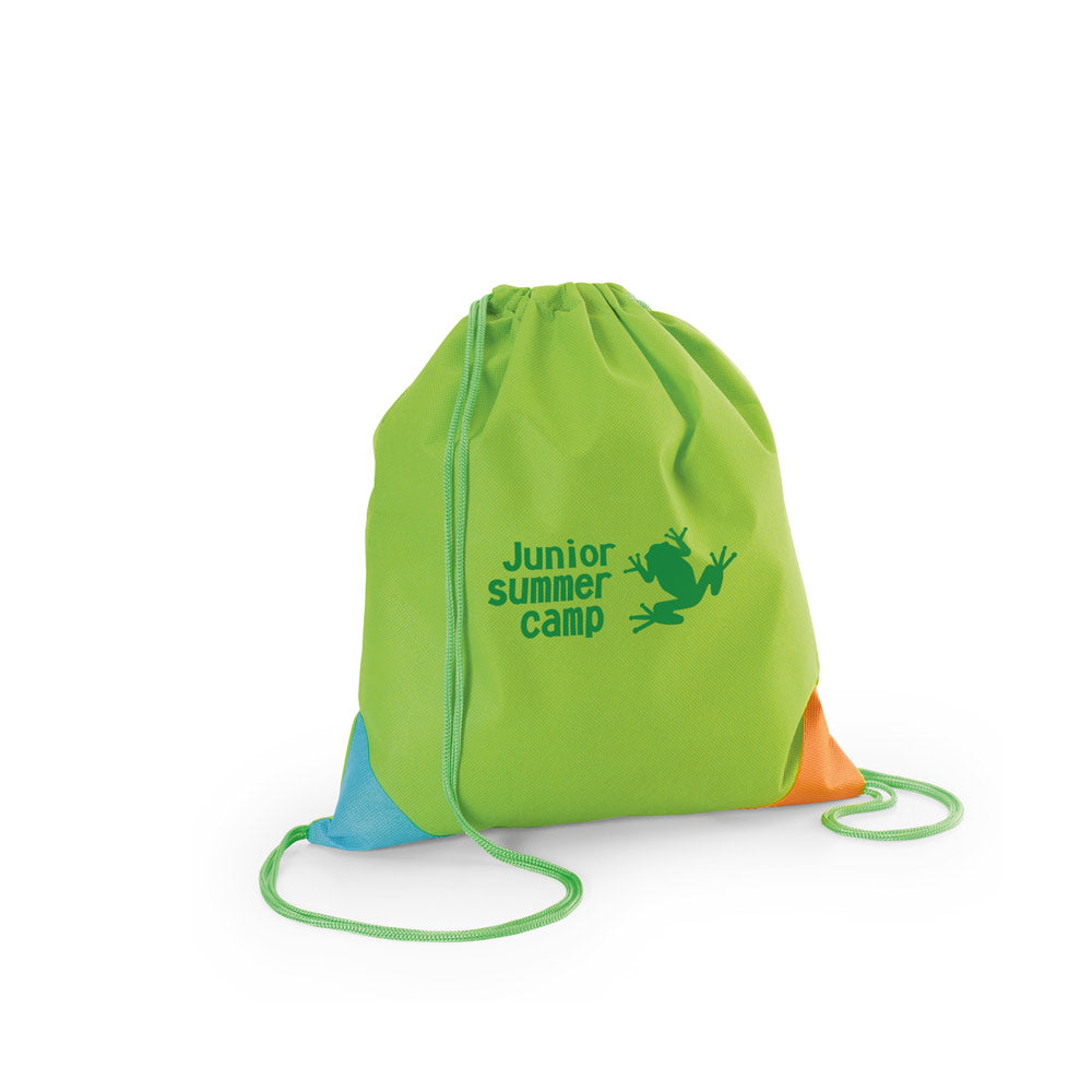 Bissaya. Colourful Non-Woven Drawstring Bag (80 G/M²)