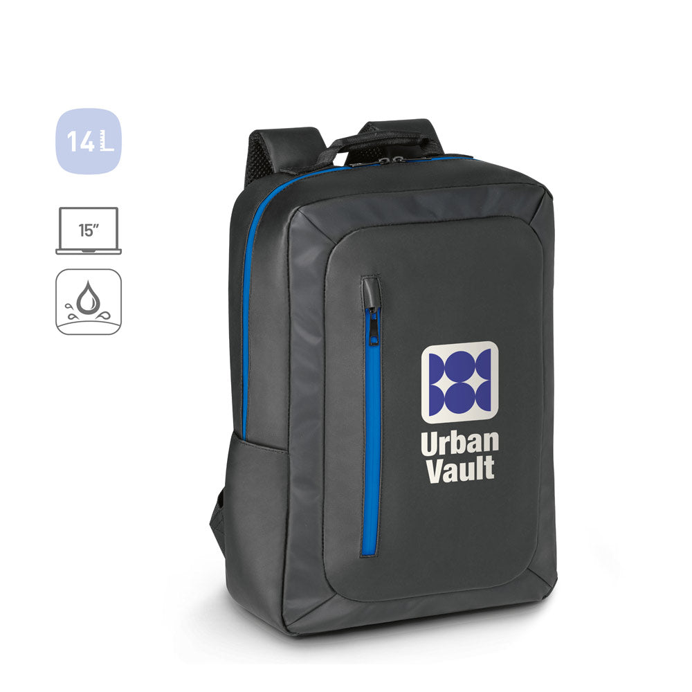 Osasco. 15" Laptop Backpack In High-Density 600D Recycled Polyester
