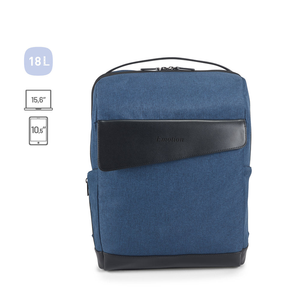 Motion Backpack. 600D Twill Polyester And Pu Backpack
