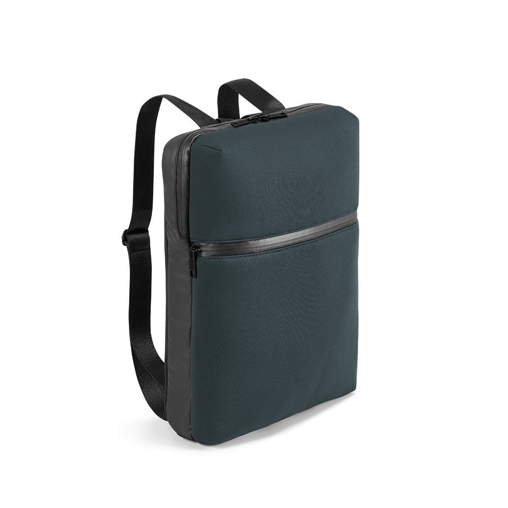 Urban Backpack. 14'' Laptop Backpack In Soft Shell And Tarpaulin