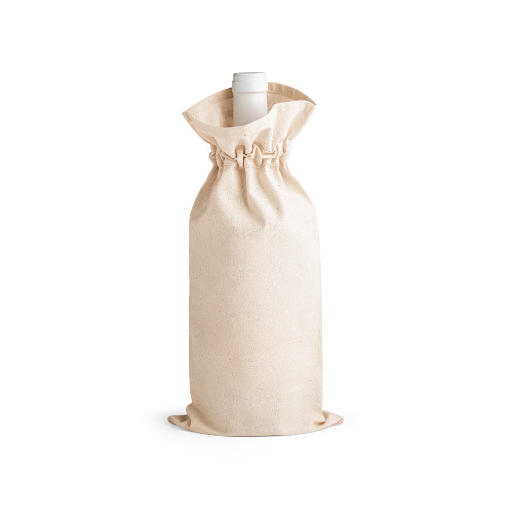 Jerome. 100% Cotton Bag For Bottle (180 G/M²)