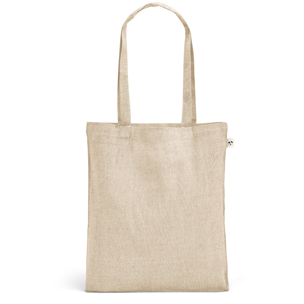 Rynek. Recycled Cotton Bag (70%) And Polyester (30% Rpet) (140 G/M²)