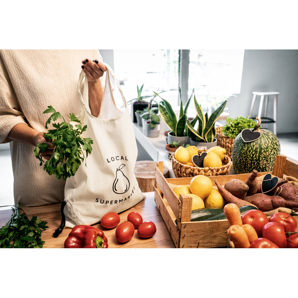 Orleans. 100% Cotton Foldable Bag (100 G/M²)