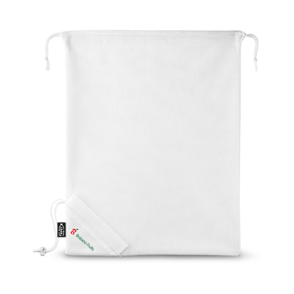 Bolzano. Foldable Bag Made Of Mesh And 190T Recycled Polyester (100% Rpet)