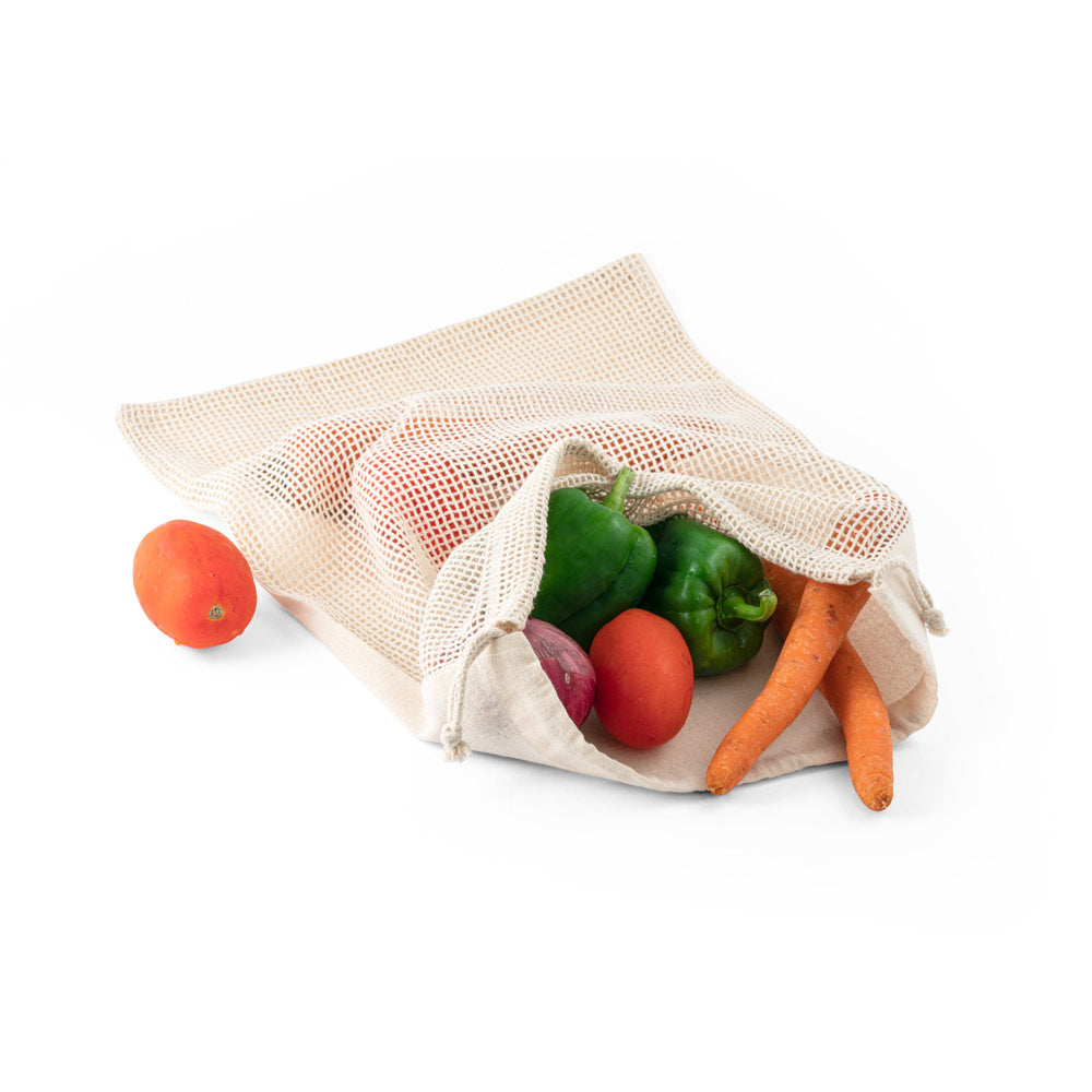 Napoli. 100% Cotton Bag (120 G/M²) With 100% Cotton Mesh On The Front (100 G/M²)