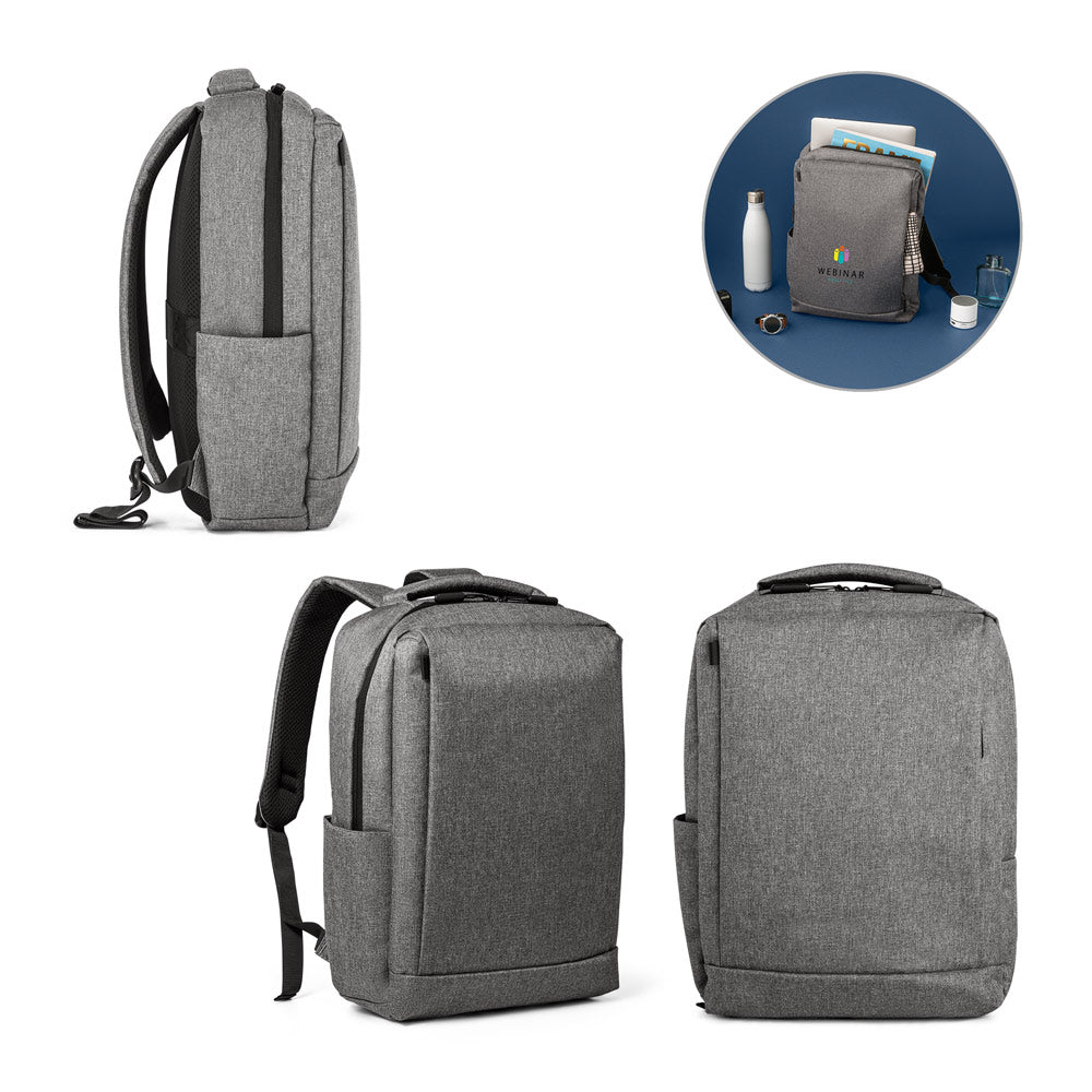 Bologna. 15'6" Laptop Backpack In 300D Polyester