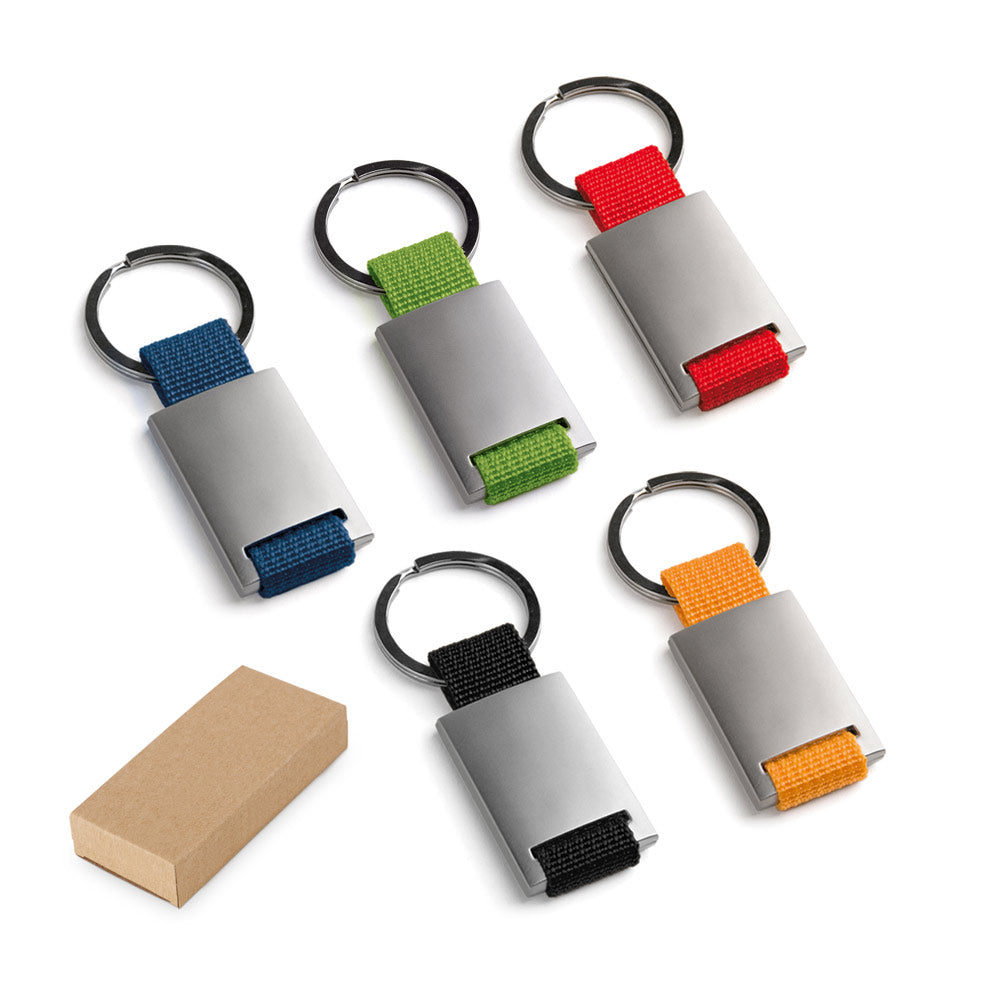 Gripitch. Metal And Webbing Keyring