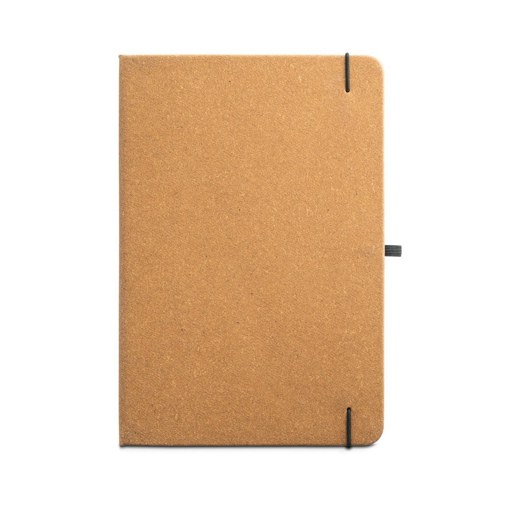 Matisse. A5 Notebook With Rigid Cover In Leather (70% Recycled) With Lined Sheets