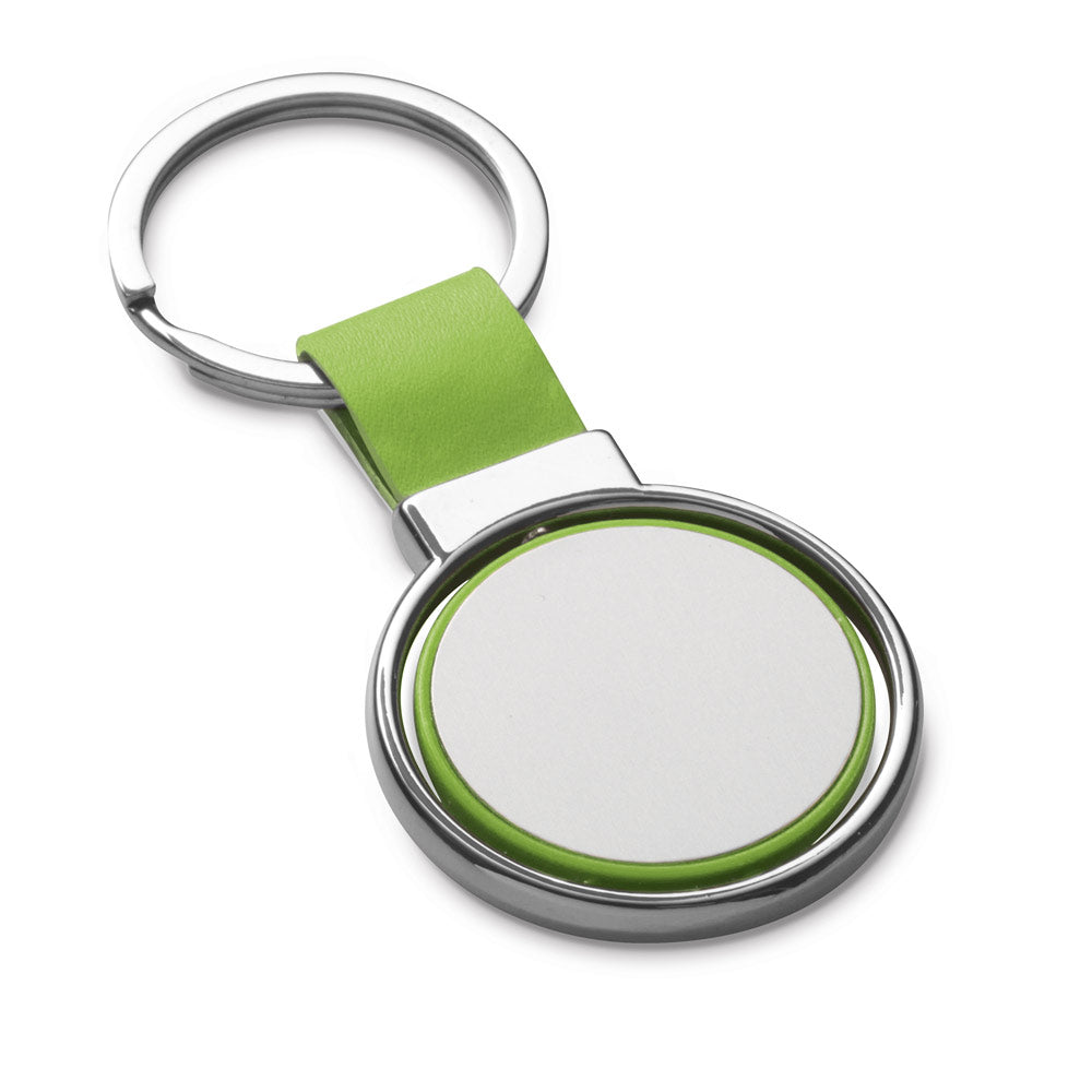 Albright. Metal And Pu Keyring Suitable For Customisation By Doming