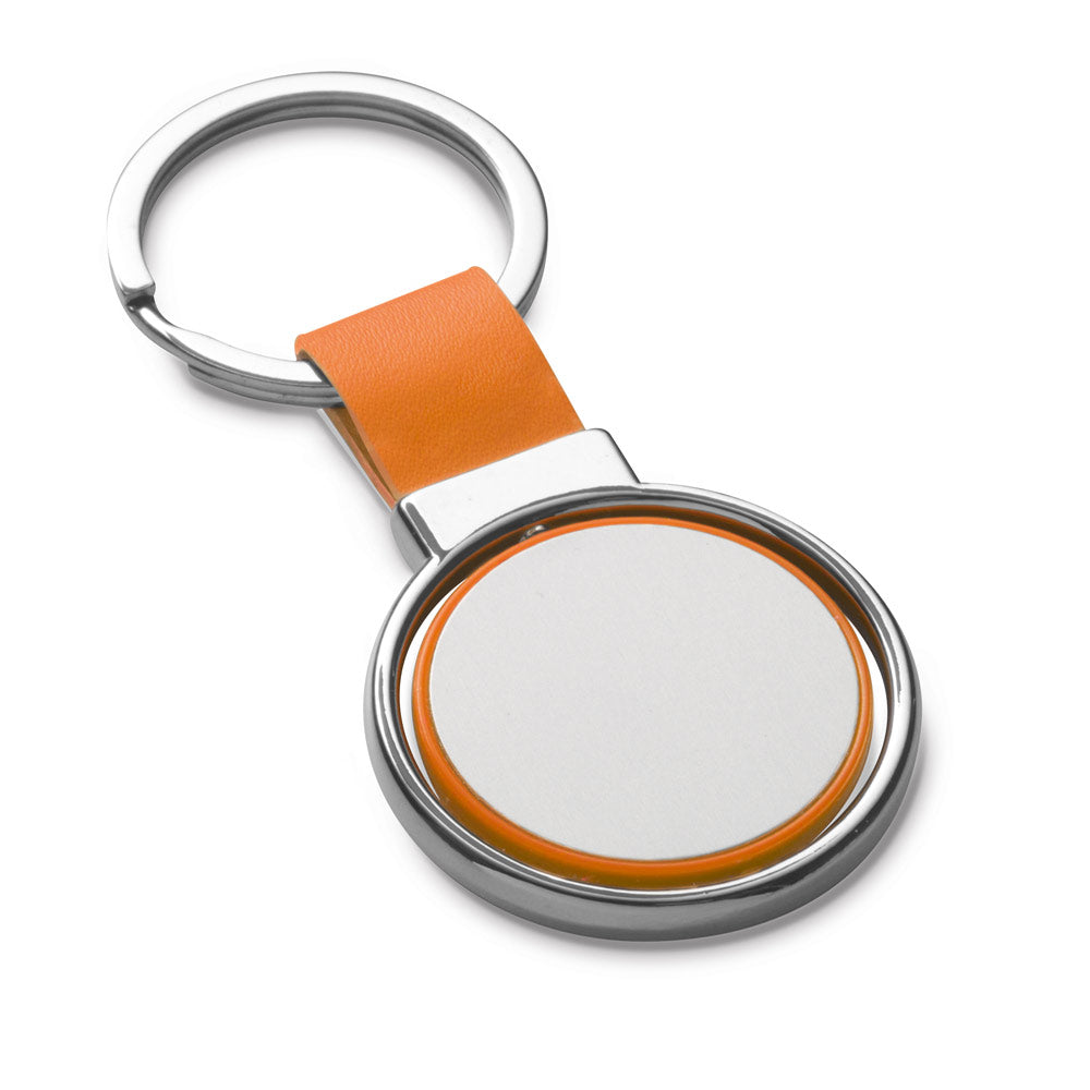 Albright. Metal And Pu Keyring Suitable For Customisation By Doming