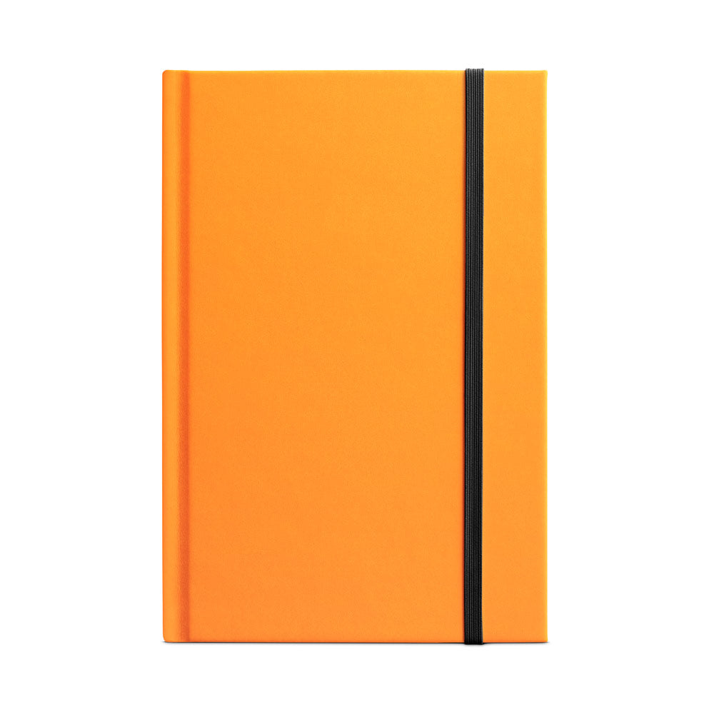 Watters. A5 Notebook In Fluorescent Pu With Lined Pages