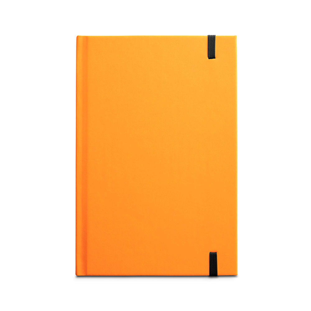 Watters. A5 Notebook In Fluorescent Pu With Lined Pages