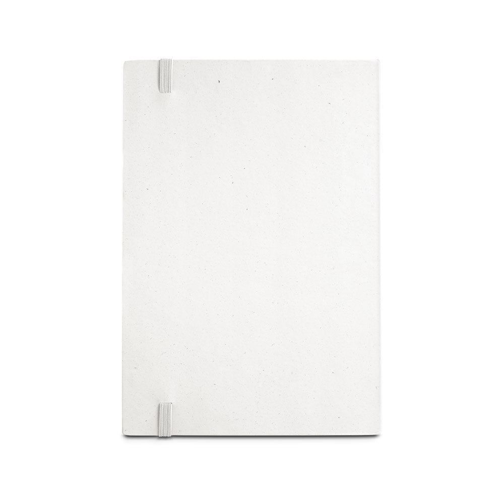 Milky. A5 Notebook With Rigid Cover In 100% Recycled Paper