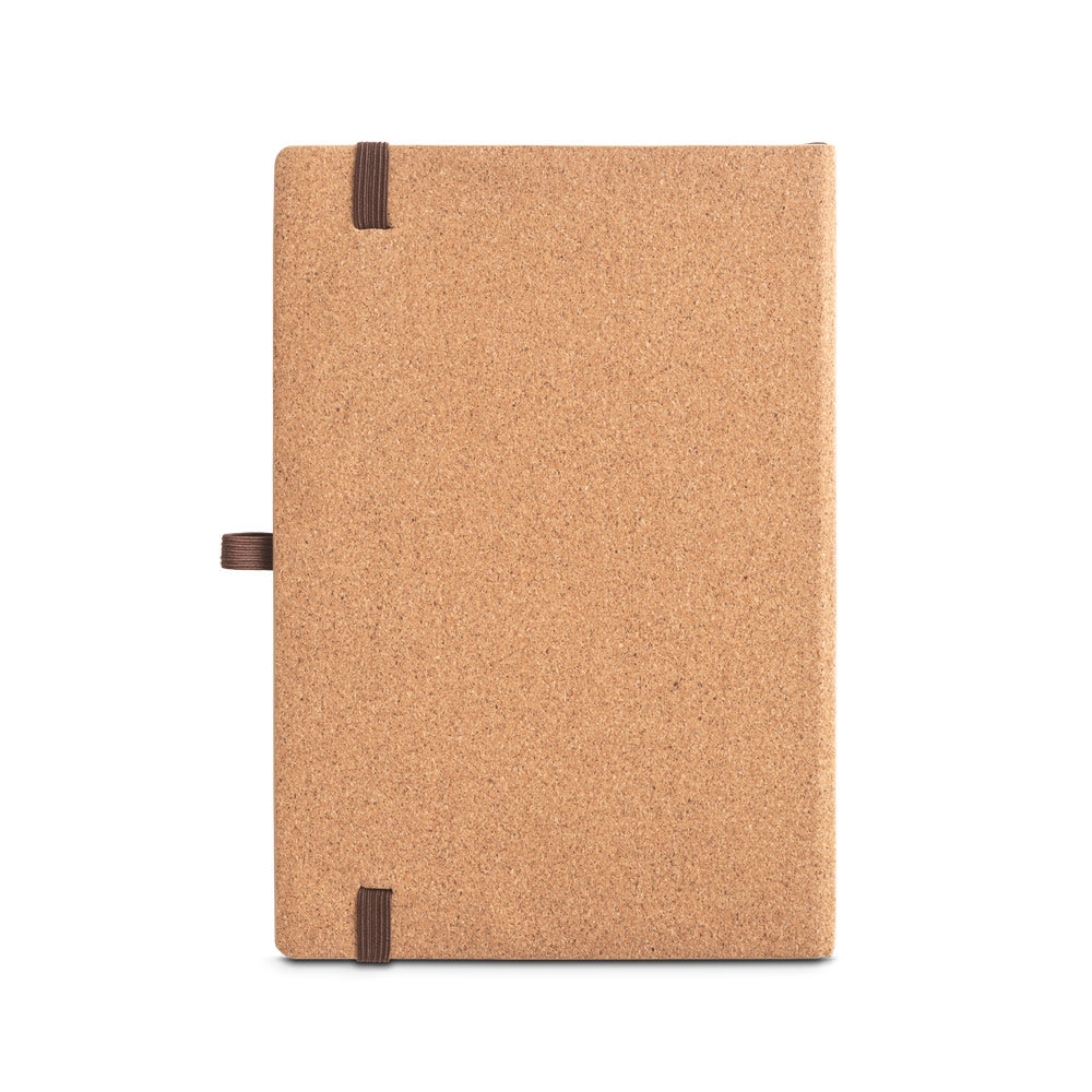 Orwell. A5 Notebook In Bamboo And Cork Sheets With Lined Sheets