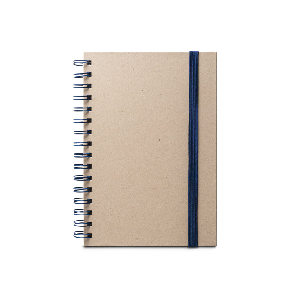 Proust. A5 Notebook With Rings, Hard Cover, Made Of Sugar Cane Paper (80% Sugar Cane) With Plain Pages
