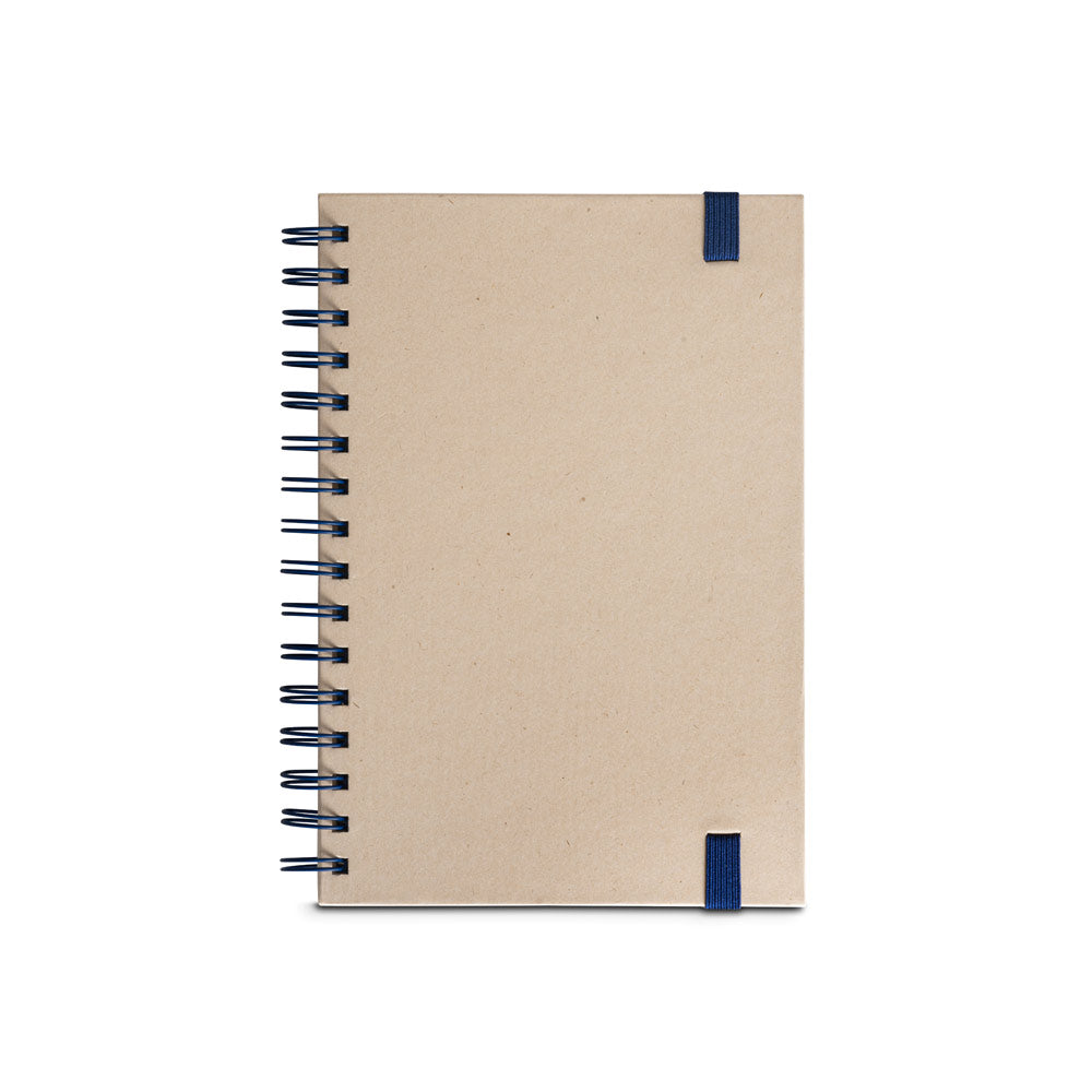 Proust. A5 Notebook With Rings, Hard Cover, Made Of Sugar Cane Paper (80% Sugar Cane) With Plain Pages