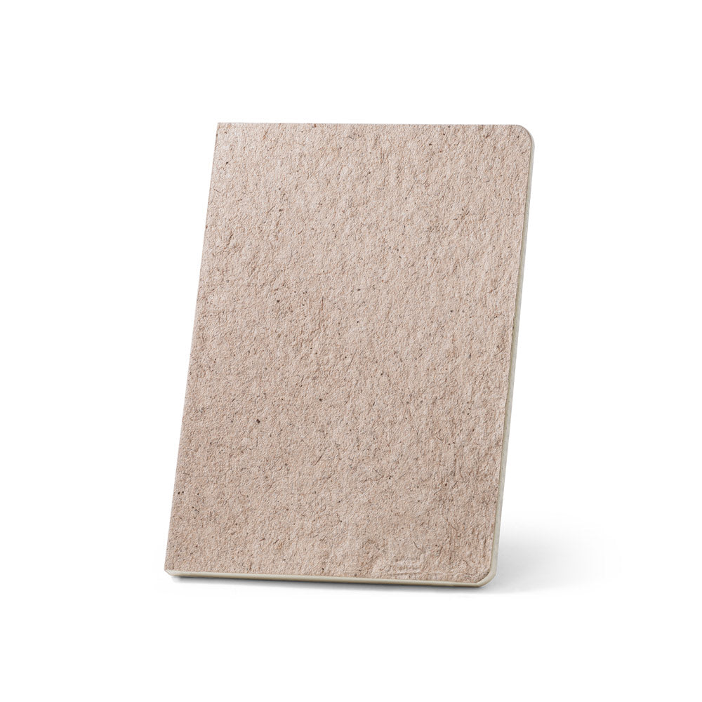 Teapad Semi-Rigid. A5 Notepad With Semi-Rigid Cover Made From Tea Leafs Waste (65%)