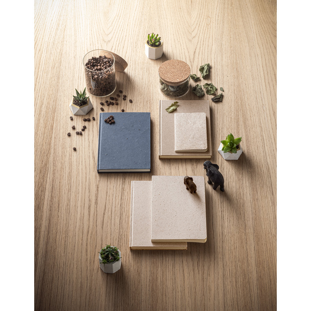 Coffeepad Rigid. A5 Notepad With Hard Cover Made From Coffee Husk Waste (65%)