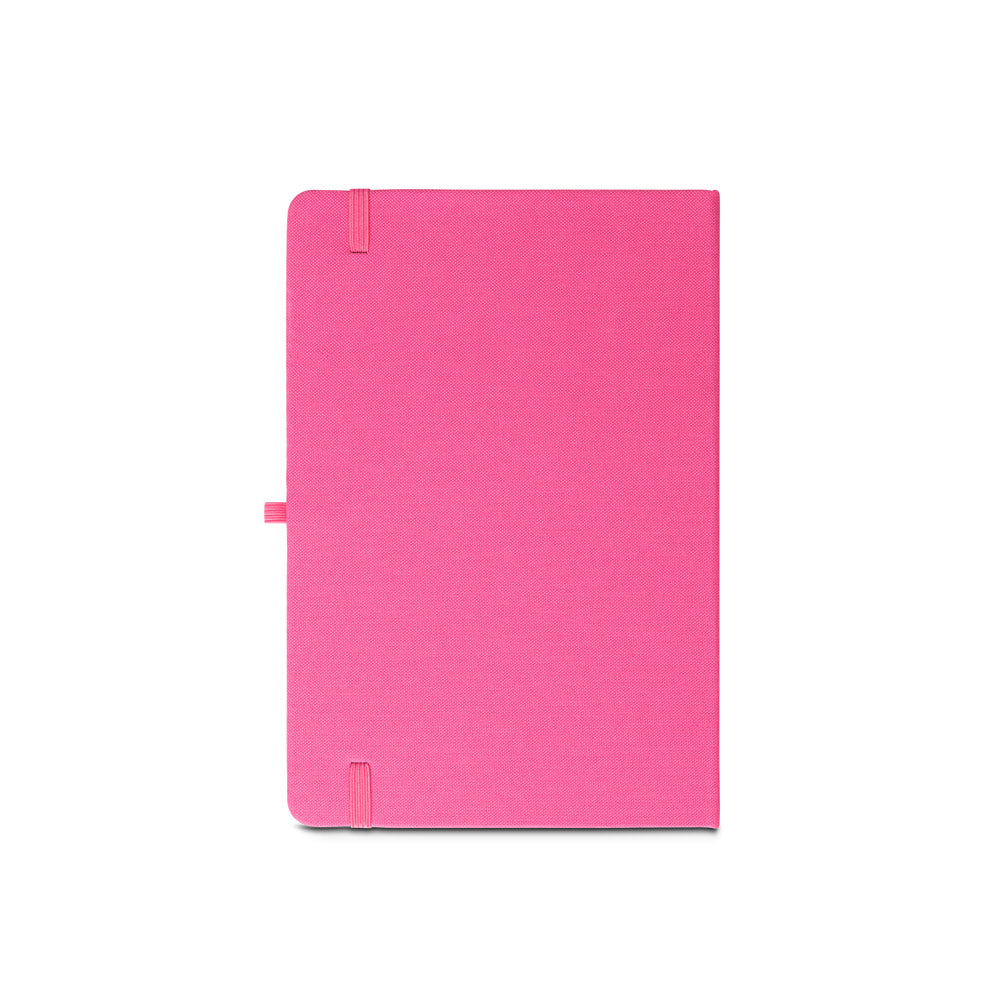 Anne. A5 Notebook In Recycled Polyester (100% Rpet) With Lined Pages