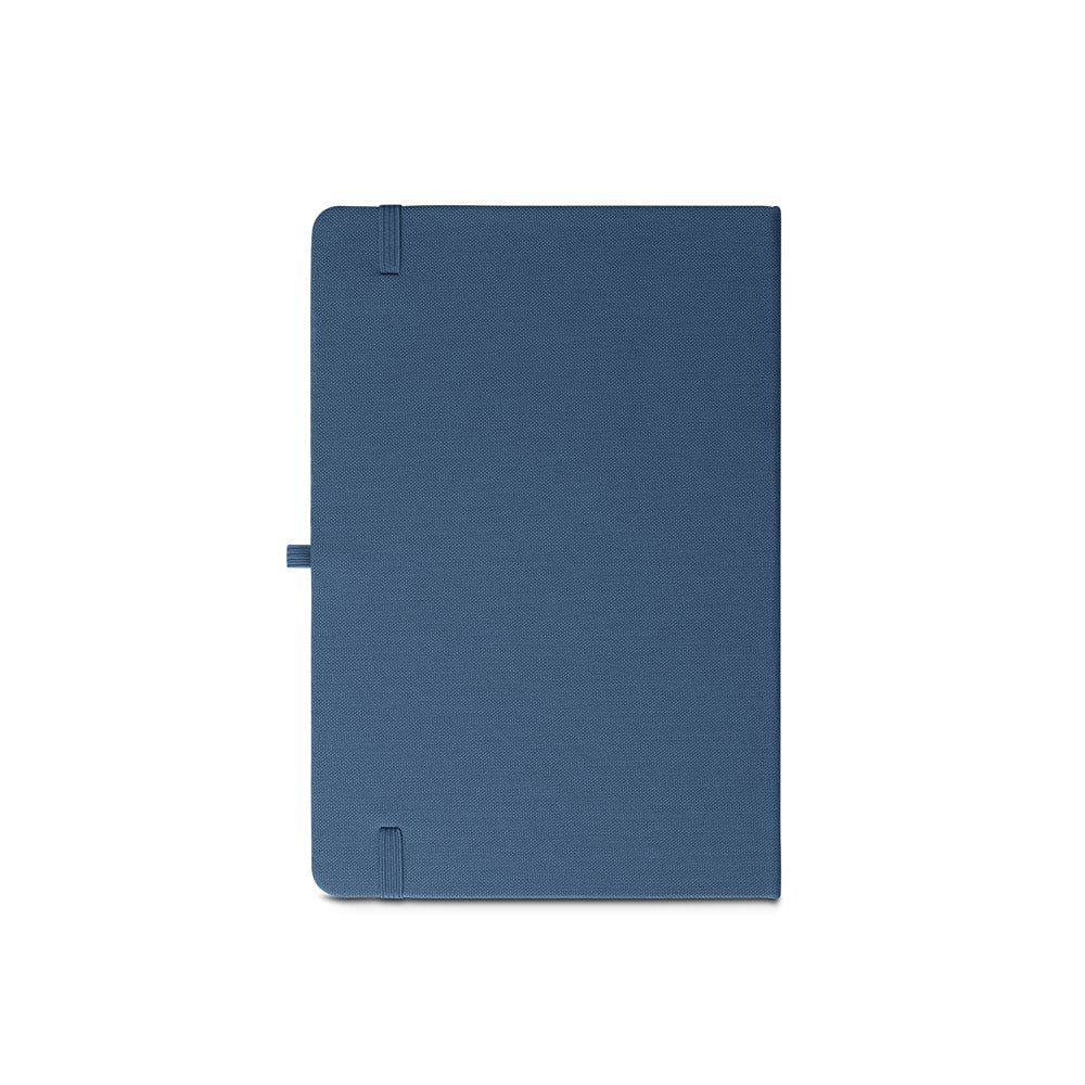 Anne. A5 Notebook In Recycled Polyester (100% Rpet) With Lined Pages