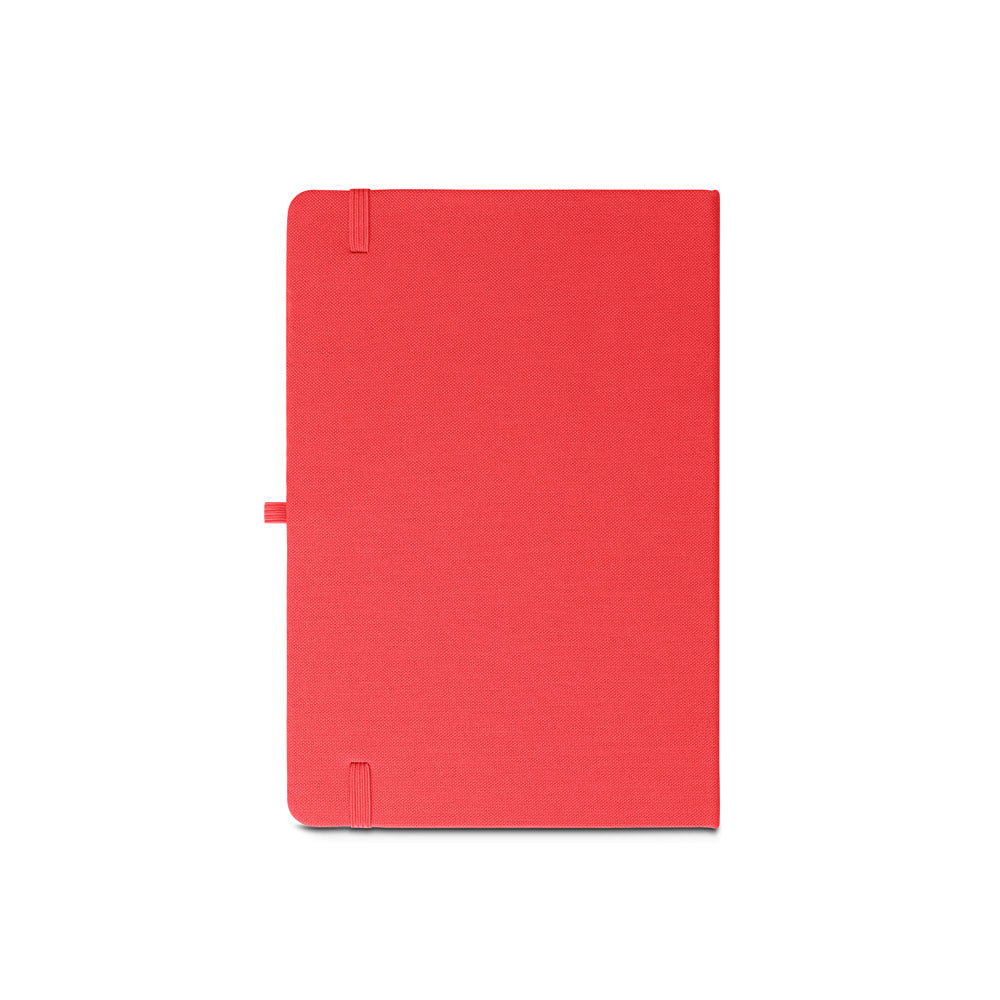 Anne. A5 Notebook In Recycled Polyester (100% Rpet) With Lined Pages