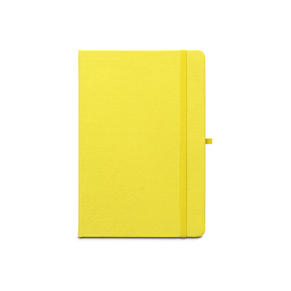 Anne. A5 Notebook In Recycled Polyester (100% Rpet) With Lined Pages
