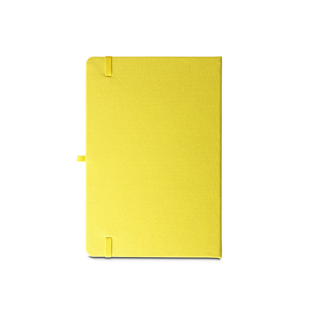 Anne. A5 Notebook In Recycled Polyester (100% Rpet) With Lined Pages