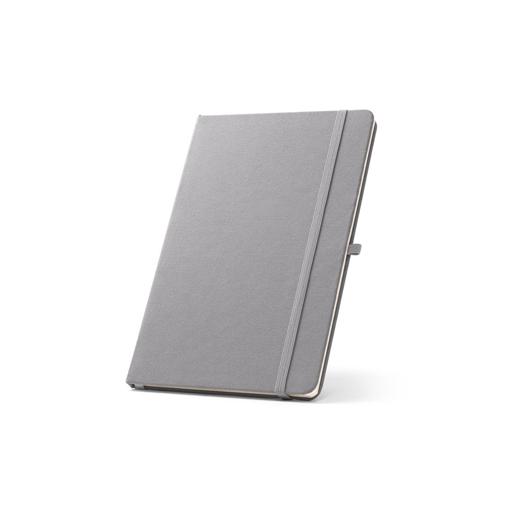 Anne. A5 Notebook In Recycled Polyester (100% Rpet) With Lined Pages