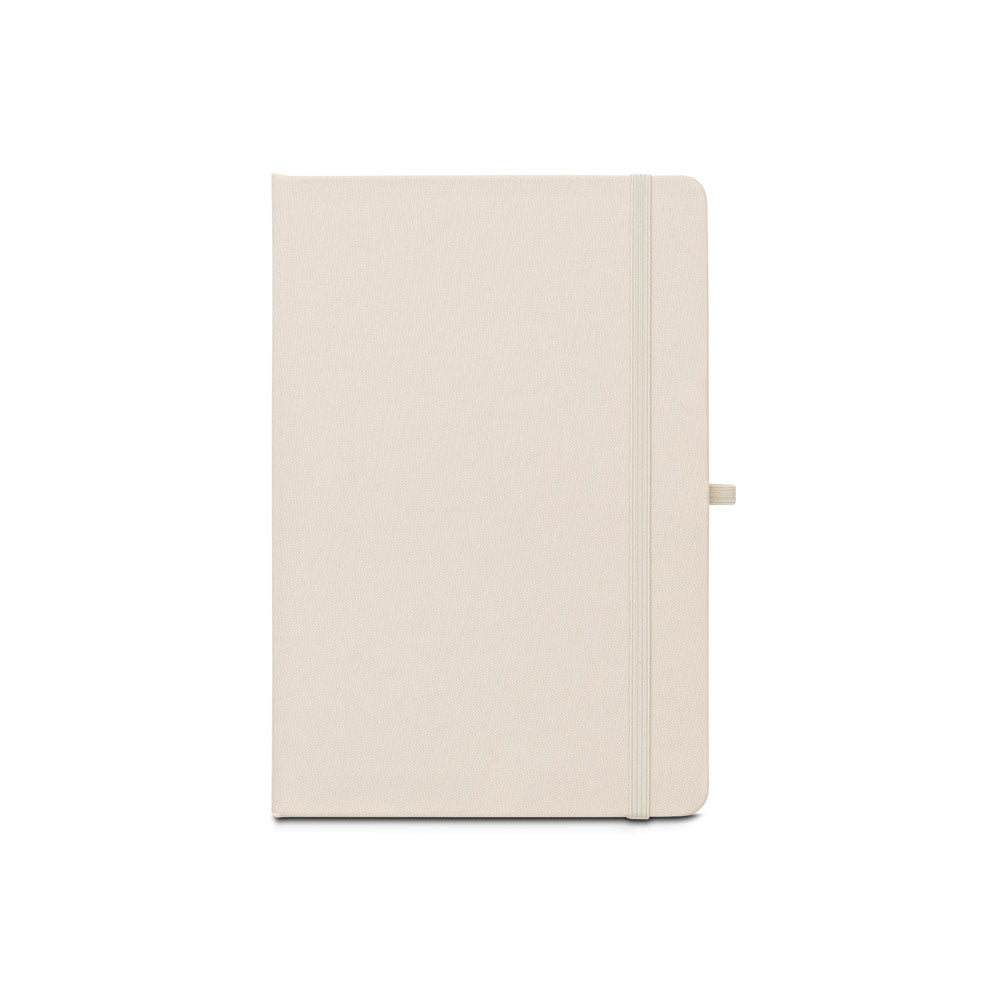 Anne. A5 Notebook In Recycled Polyester (100% Rpet) With Lined Pages