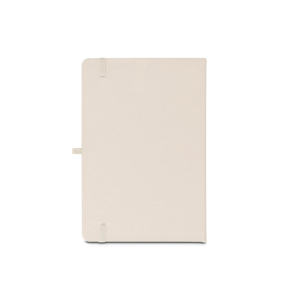 Anne. A5 Notebook In Recycled Polyester (100% Rpet) With Lined Pages