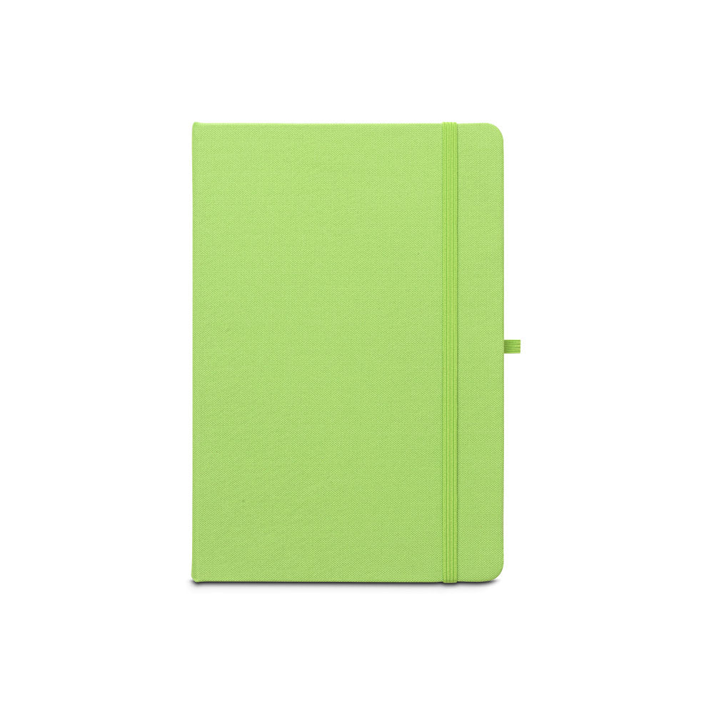 Anne. A5 Notebook In Recycled Polyester (100% Rpet) With Lined Pages