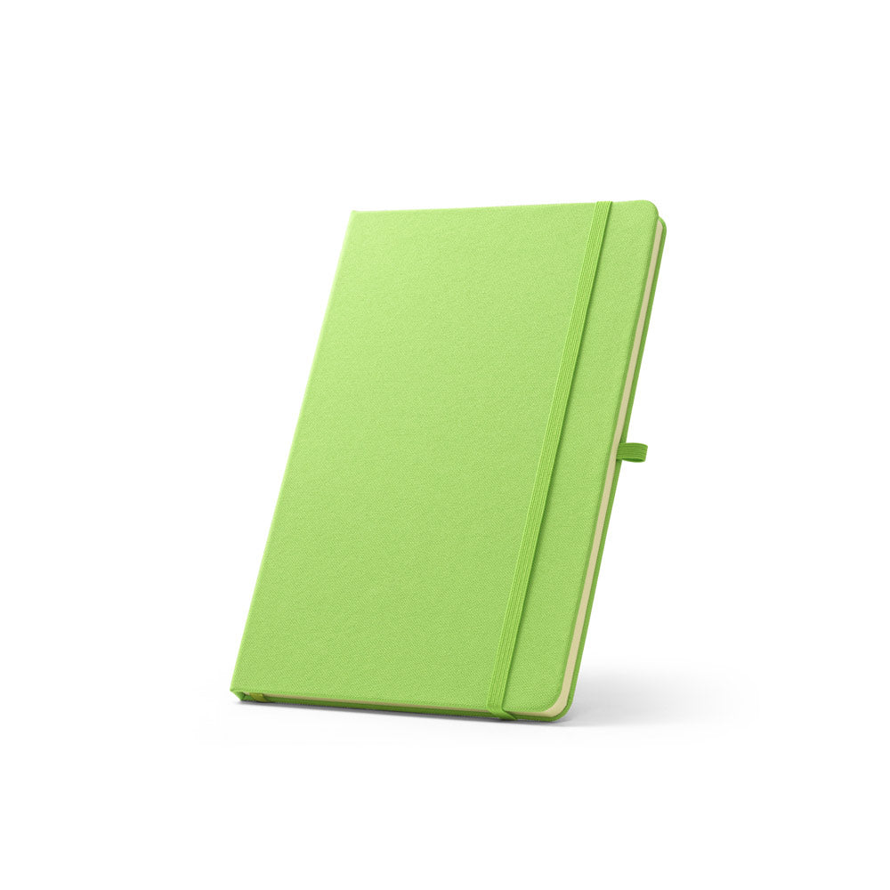 Anne. A5 Notebook In Recycled Polyester (100% Rpet) With Lined Pages
