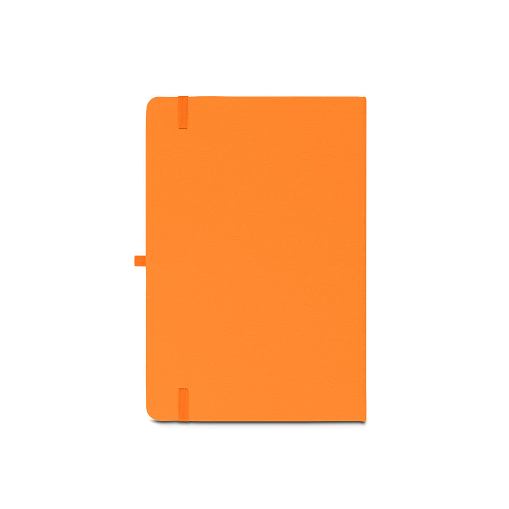 Anne. A5 Notebook In Recycled Polyester (100% Rpet) With Lined Pages