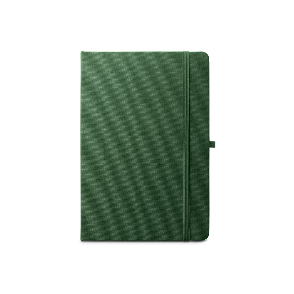 Anne. A5 Notebook In Recycled Polyester (100% Rpet) With Lined Pages