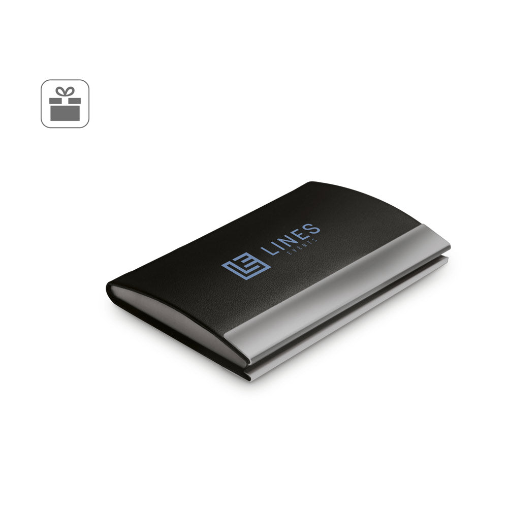 Sandler. Metal And Pu Card Holder