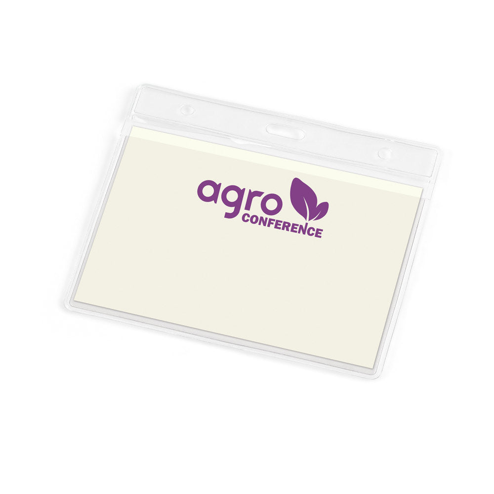 Forsyth. Horizontal Badge Holder In Pvc