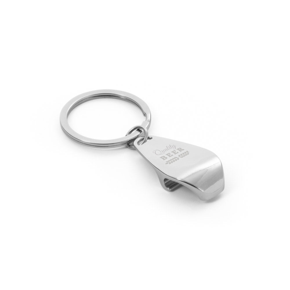 Helli. Metal Keyring With Bottle Opener