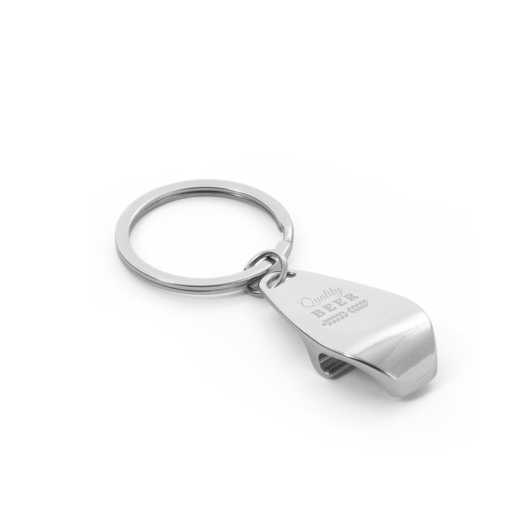 Helli. Metal Keyring With Bottle Opener