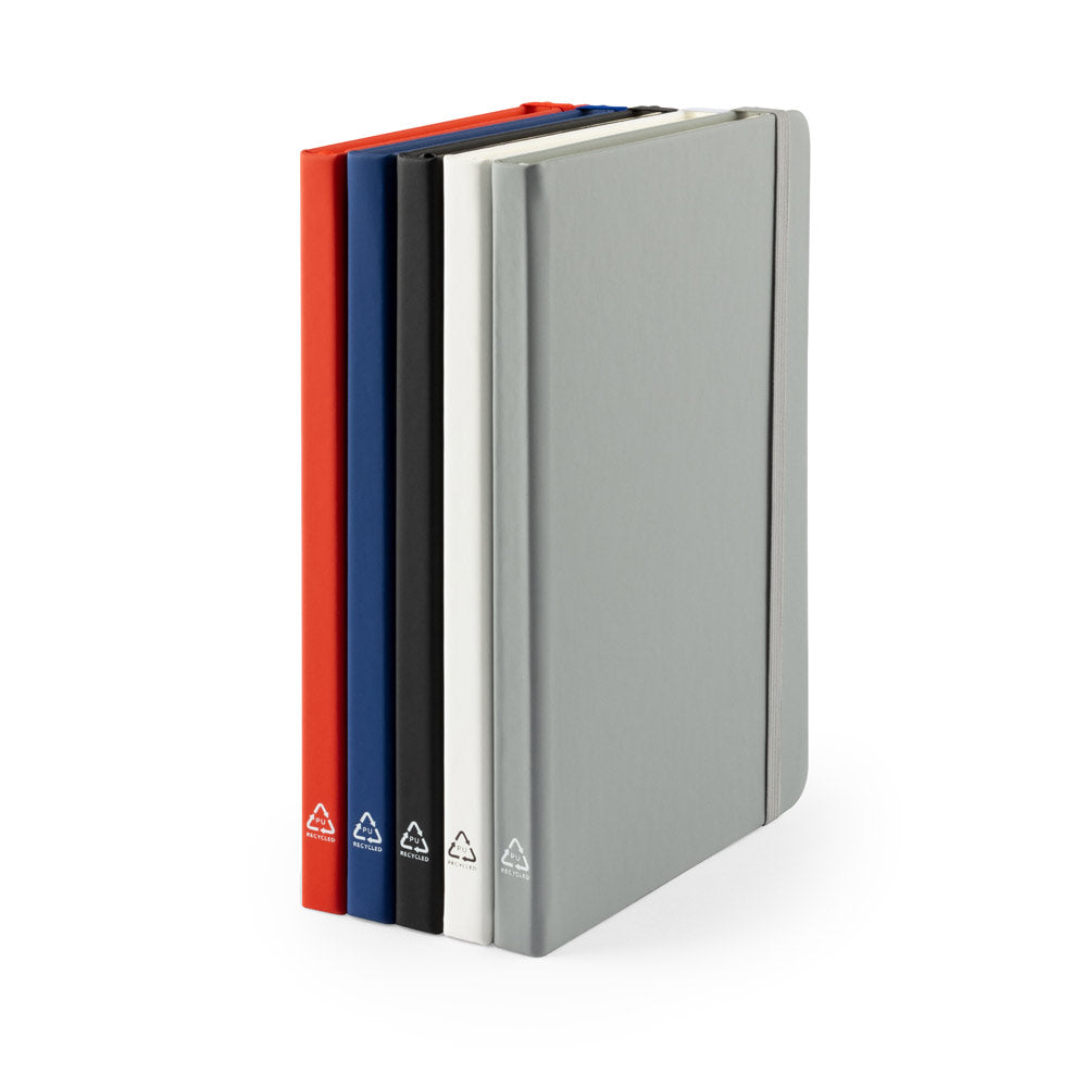 Campus. A5 Hardcover Notebook In Pu (35% Recycled) With Lined Pages 100% Recycled