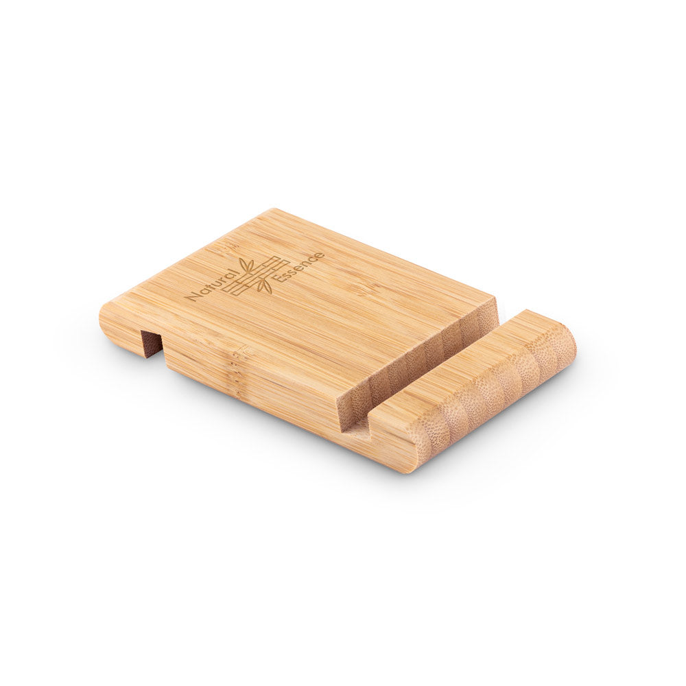 Haber. Bamboo Mobile Phone Holder