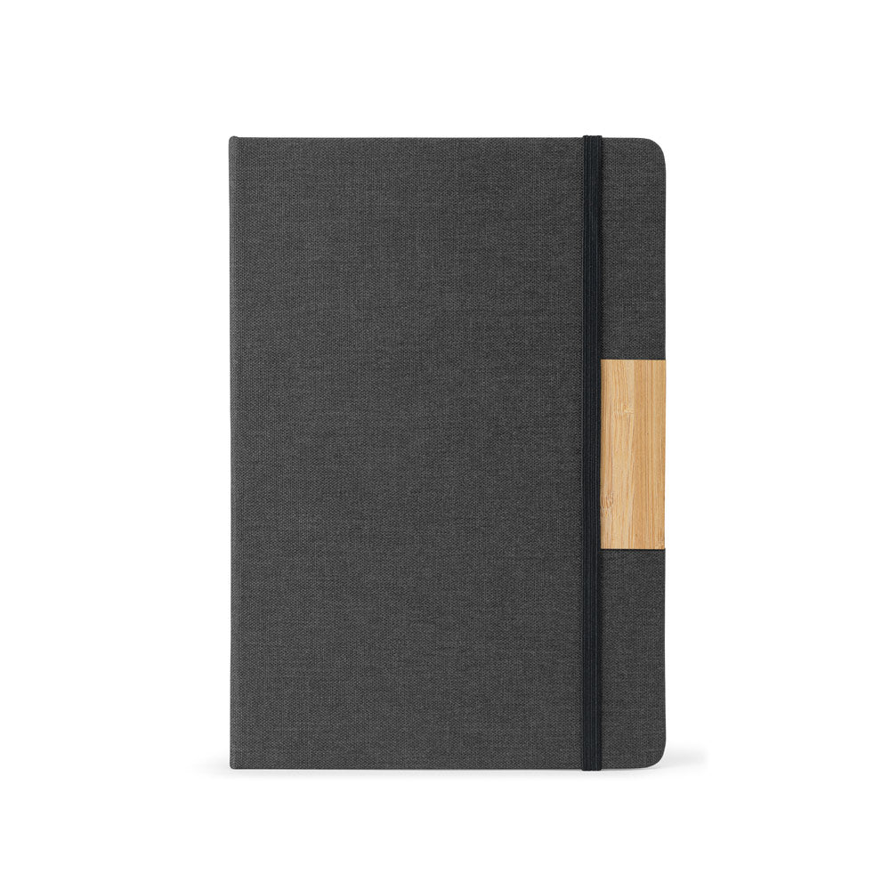 Homero. Set Consisting Of A Hardcover A5 Notepad And A Bamboo Ballpoint