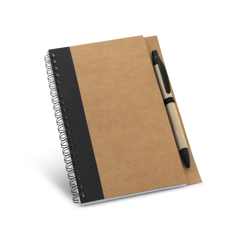 Asimov. B6 Spiral-Bound Notepad With Plain