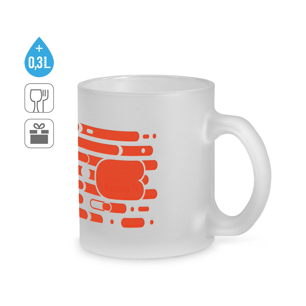Kenny Ii. Glass Mug 340 Ml