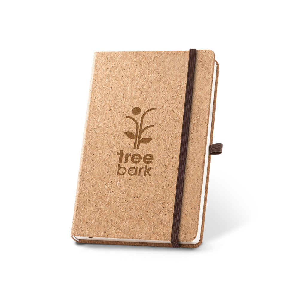 Hawkins A5. A5 Cork Notebook With Plain Pages